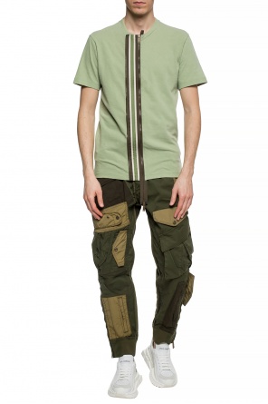 Trousers with sewn-in zips, zdjęcie 2 Trousers with sewn-in zips od Dsquared2